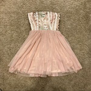 Blush Pink Juniors Dress